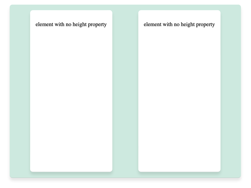 divs centered with flex that stretch to fill parent height