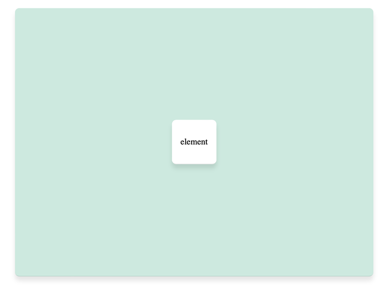 CSS element centered with grid
